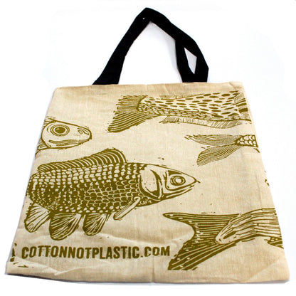 Bolsa Algodón Reversible Grande 38x42cm (lote de 2)