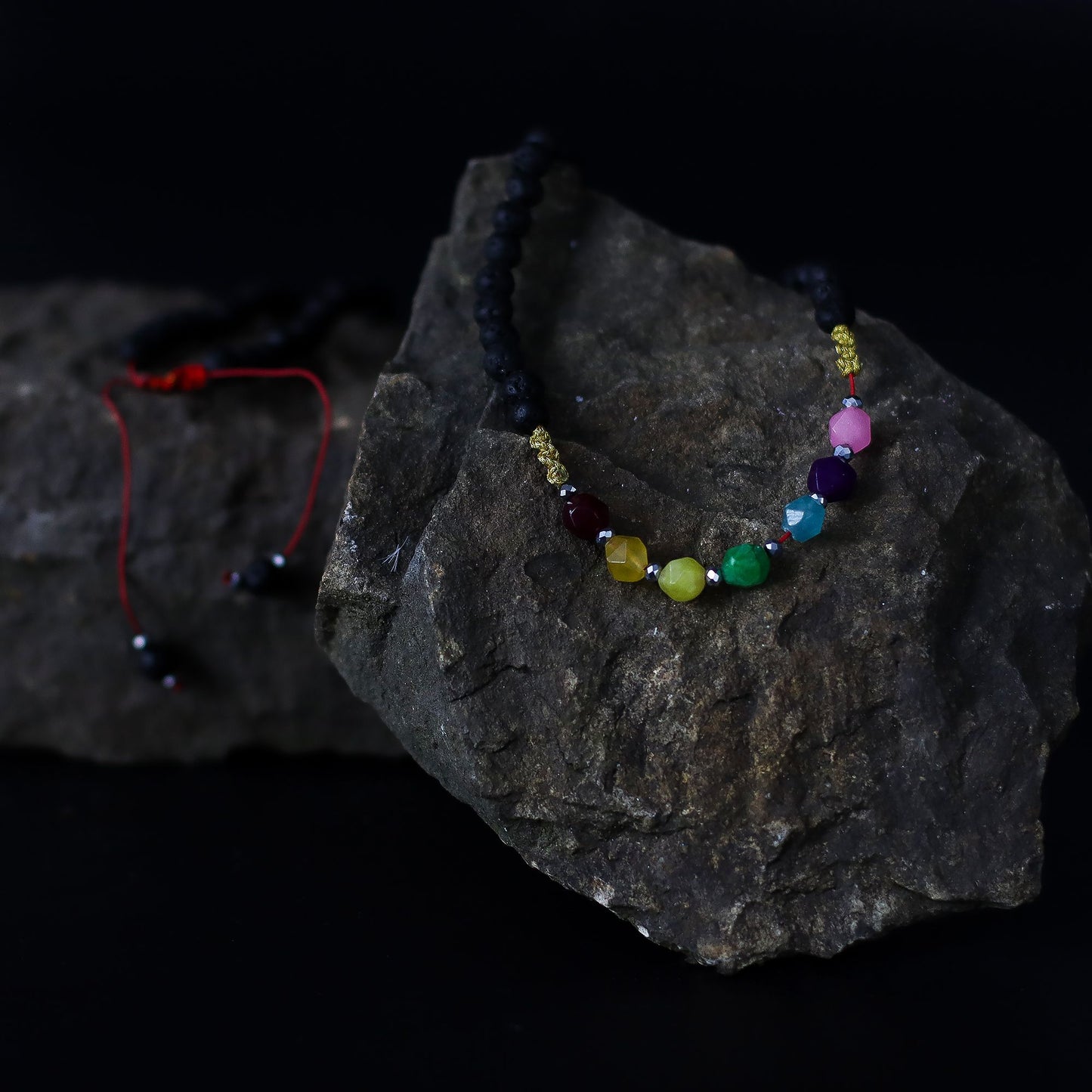 Collier d'essence volcanique - Guérison émotionnelle