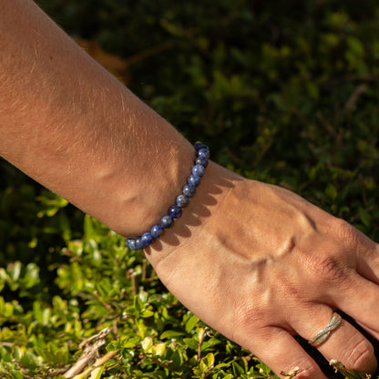 Pulsera de Poder Pequeña (17cmx6mm) - Sodalita