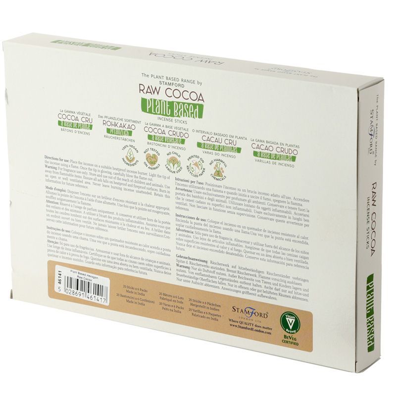 Bâtonnets d'encens à base de plantes - Cacao brut