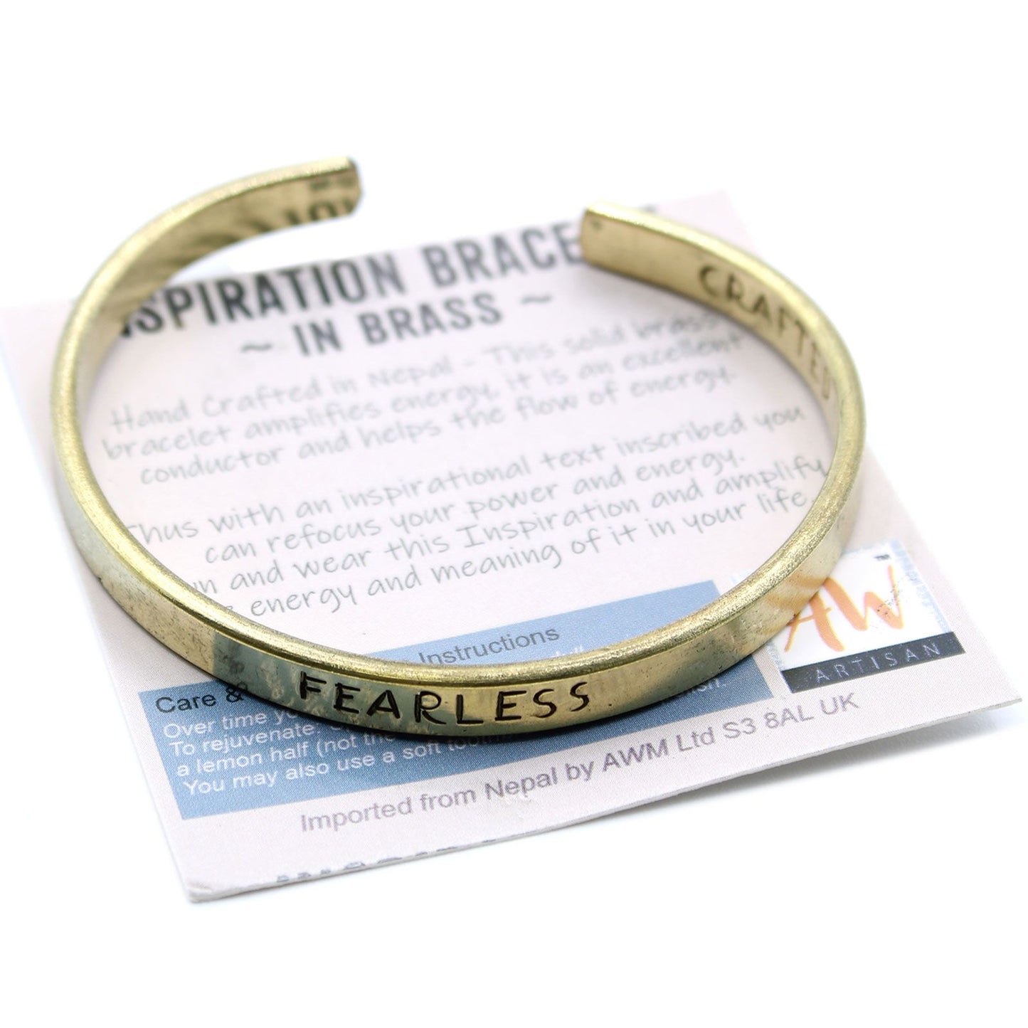 Inspiration Armband - Messingauswahl