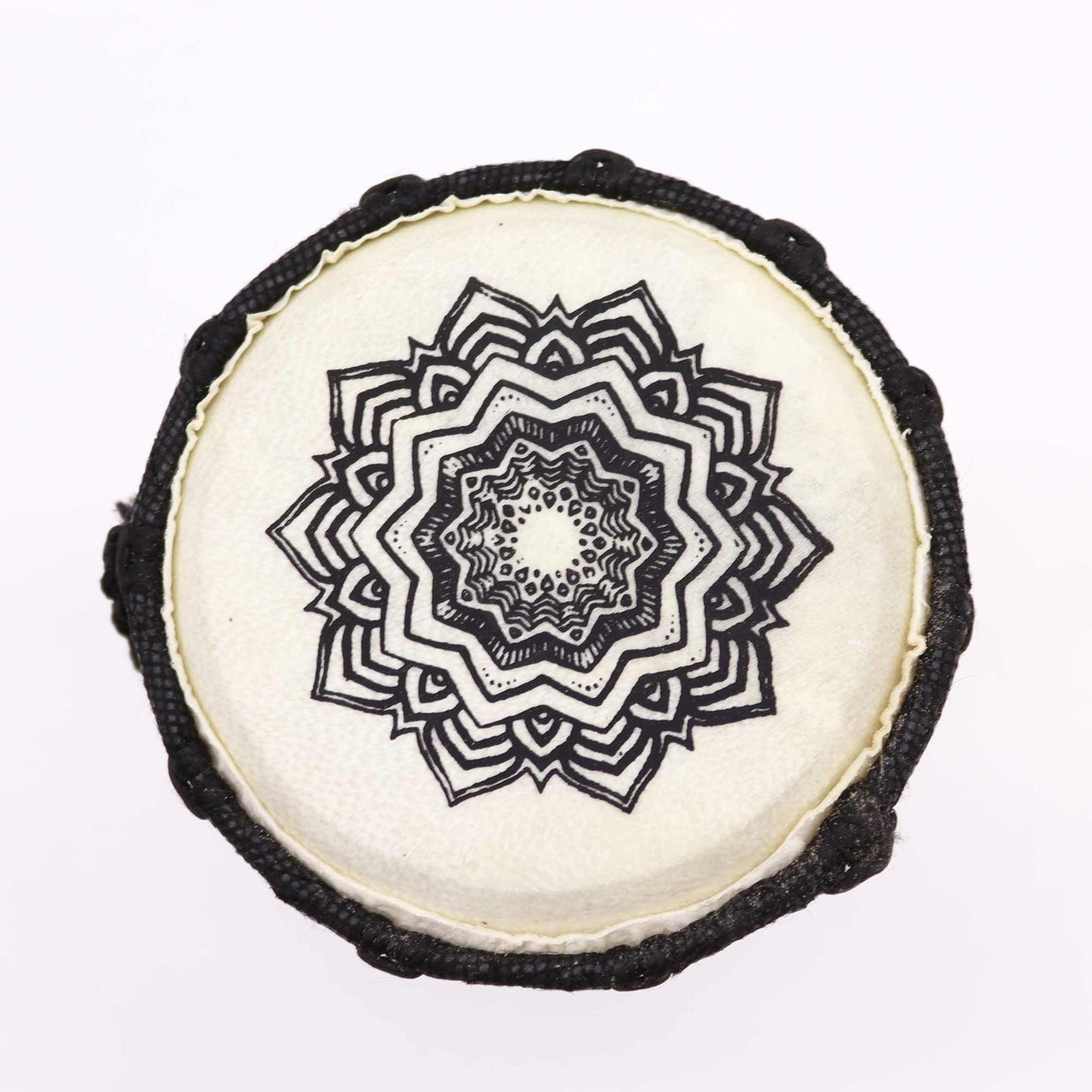 Djembé fait main avec plateau large - 15 cm