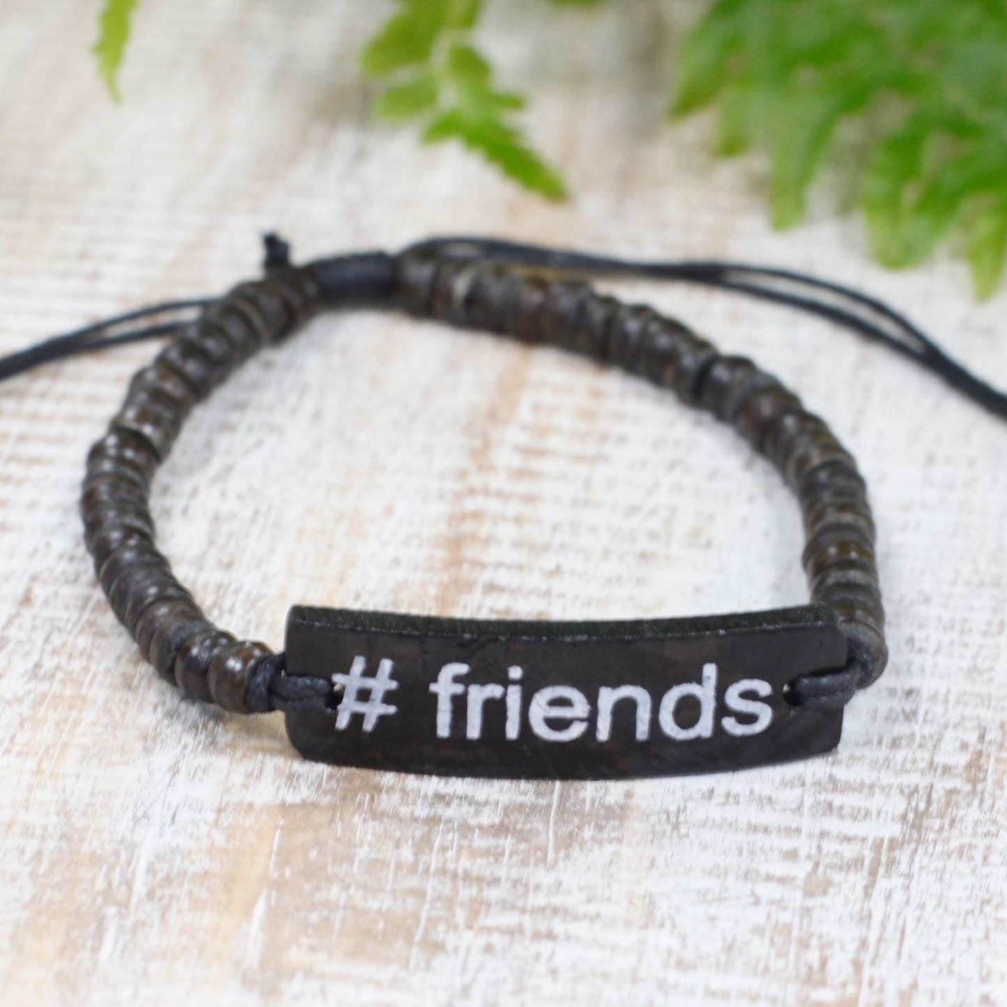 Coco-Slogan-Armbänder – #Friends