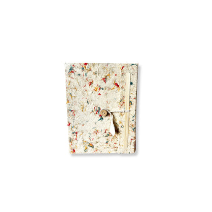 Mini carnet Lokta - Lokta en coton de couleurs mélangées - 40 feuilles