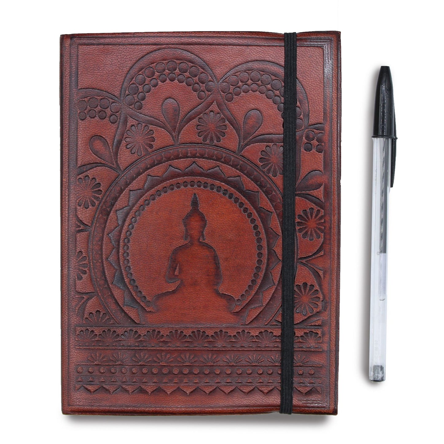 Cuaderno pequeño con elástico - Chakra Mandala