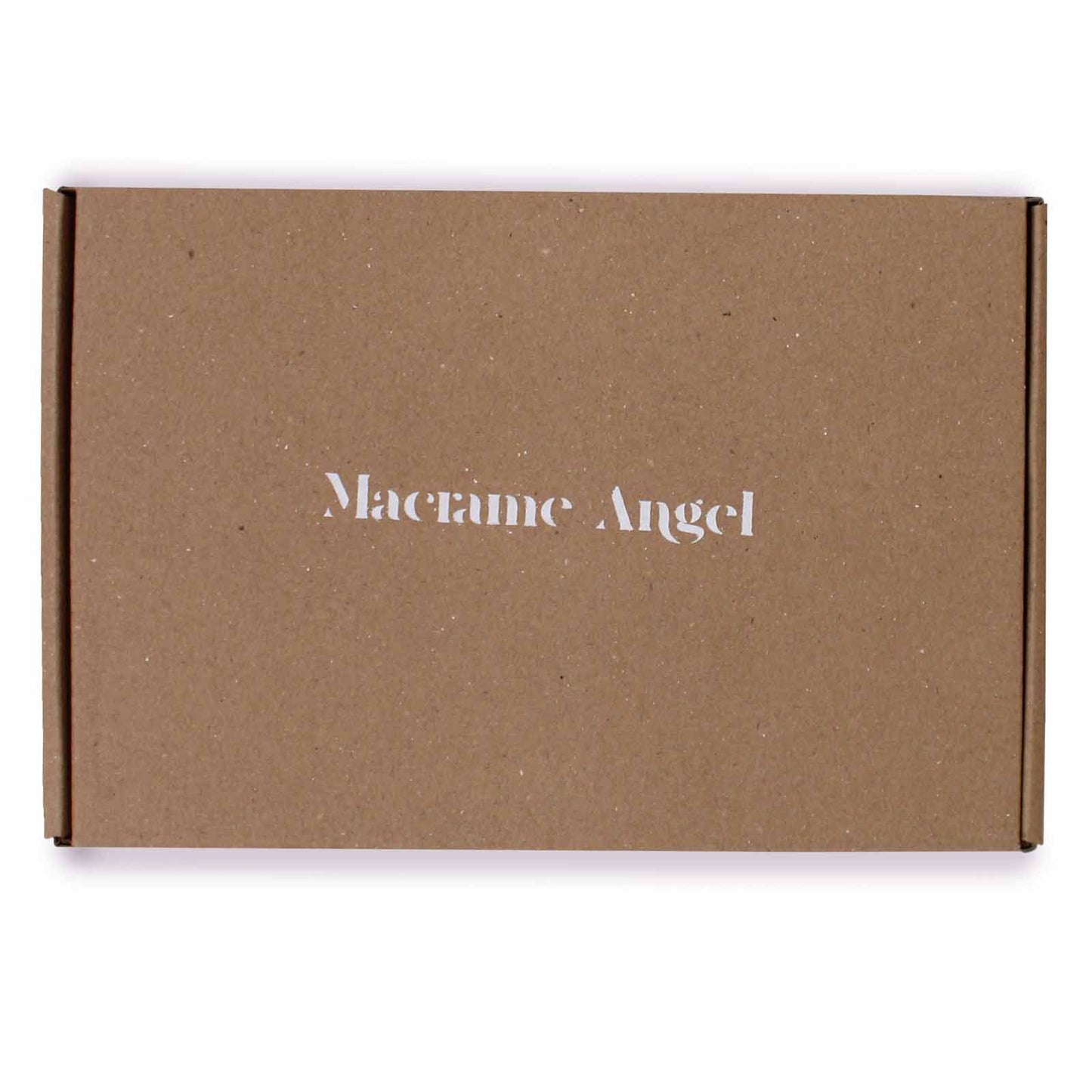 Makramee Engel - Regenbogen