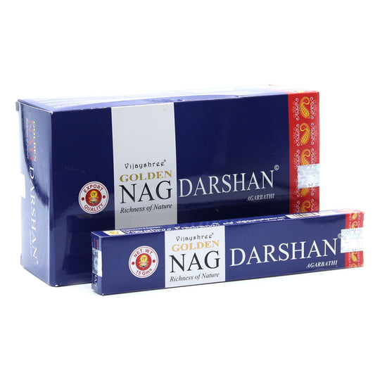 15 g Golden Nag Weihrauch – Darshan