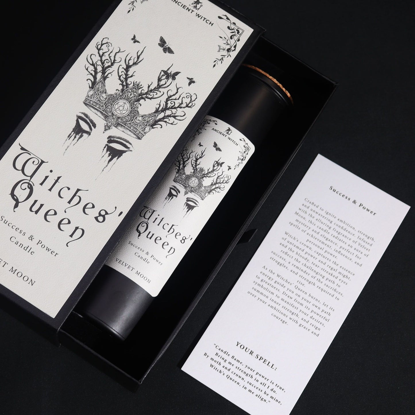Bougies purificatrices des sorcières anciennes - Reine des sorcières