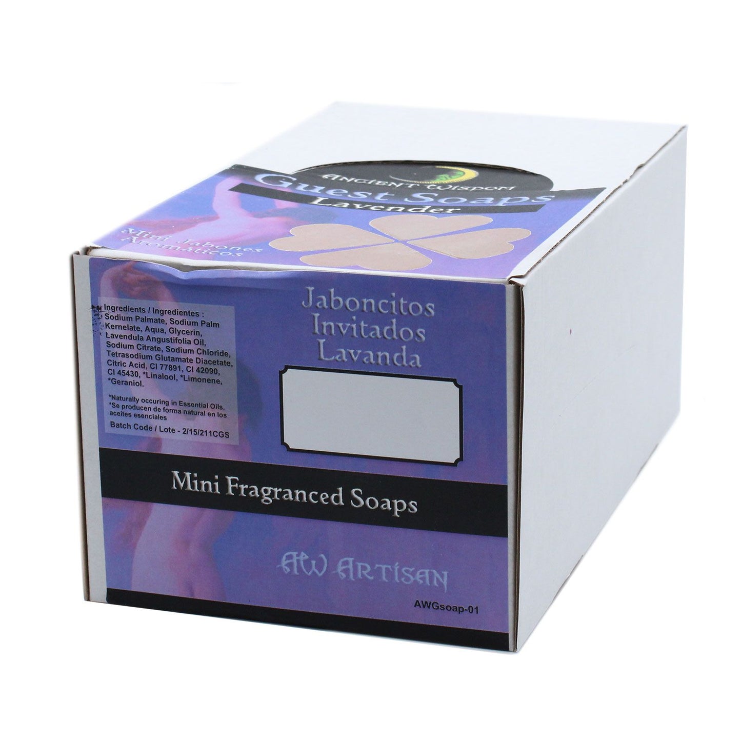 10 x Jaboncito Invitados Lavanda