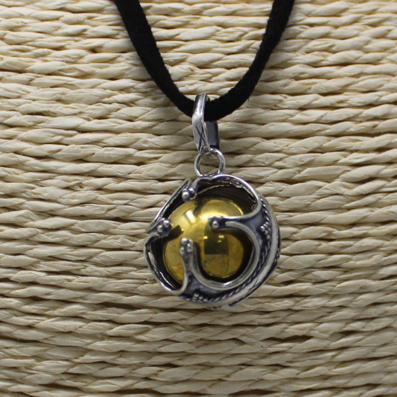 Silberglockenengel - Wohlstand - 16 mm