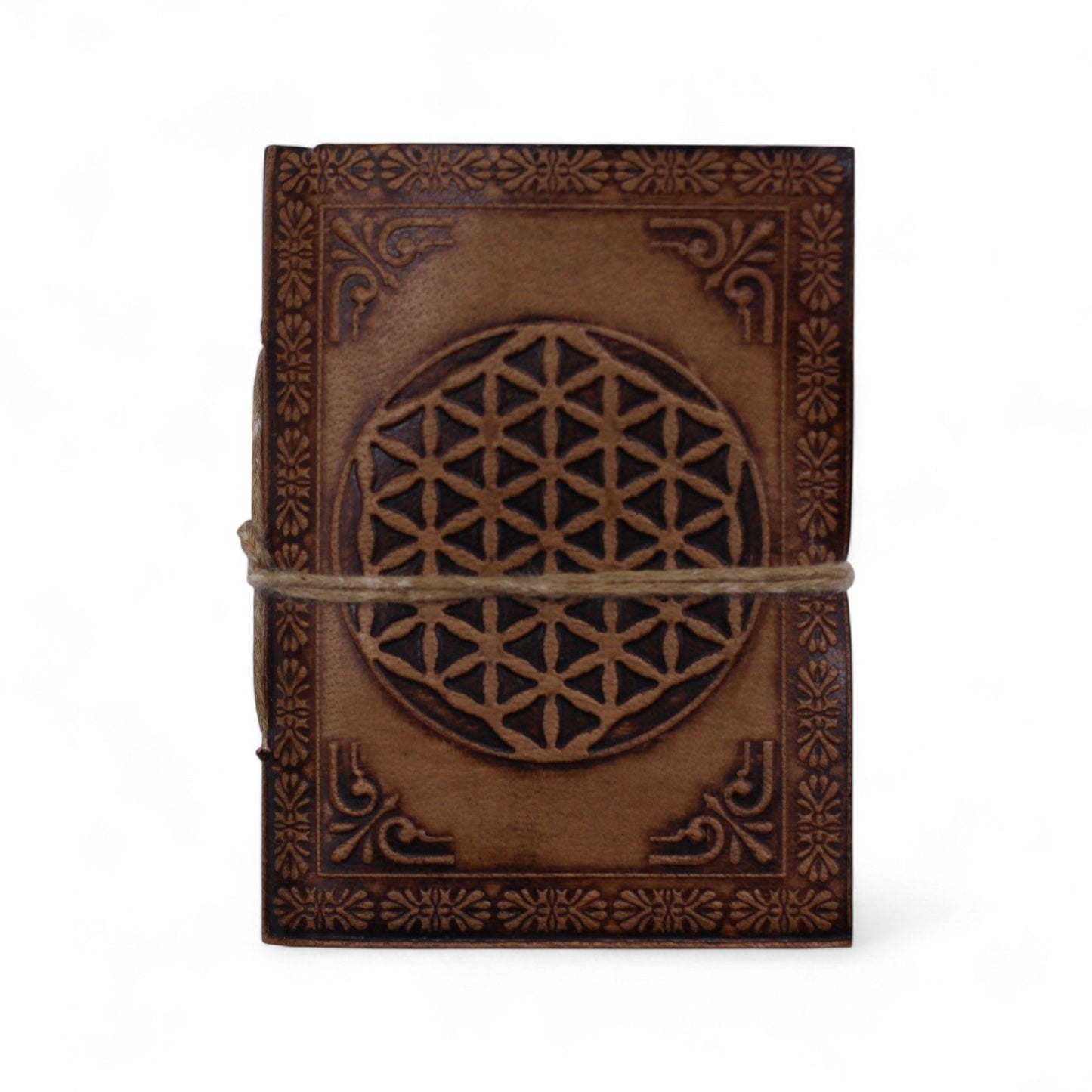 Petits carnets en cuir assortis (4 x 3 pouces) - Vitrine
