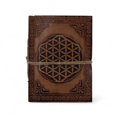 Petits carnets en cuir assortis (4 x 3 pouces) - Vitrine