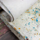 Papier cadeau fait main Lokta - Coton vert