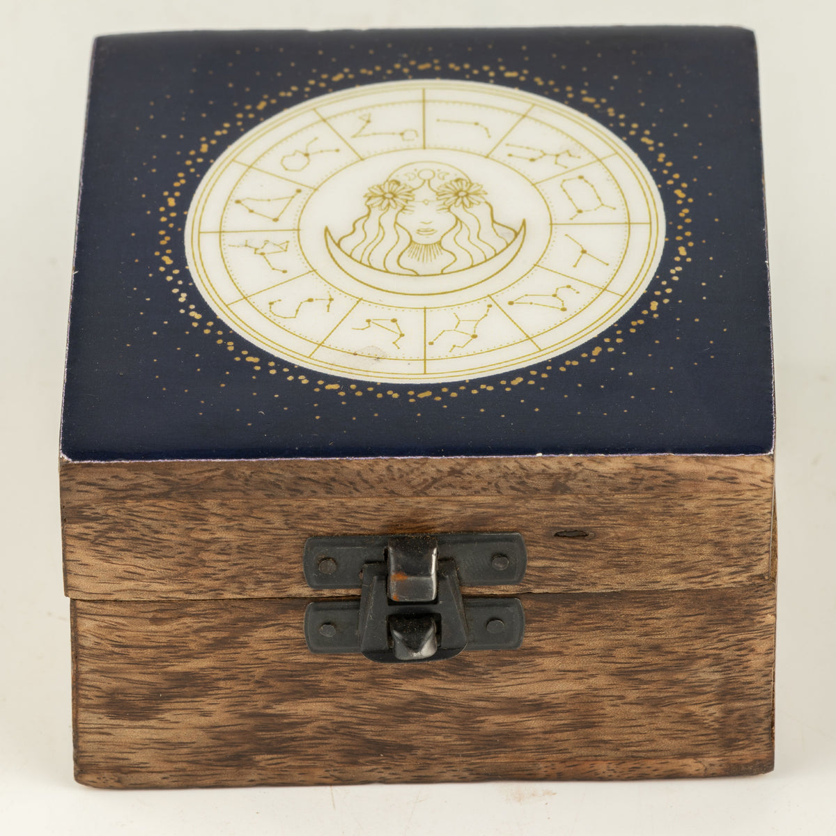 Pequeña caja esmaltada - Virgo
