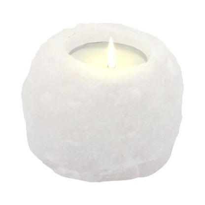 Bougeoirs en sel de l'Himalaya 600-800 g