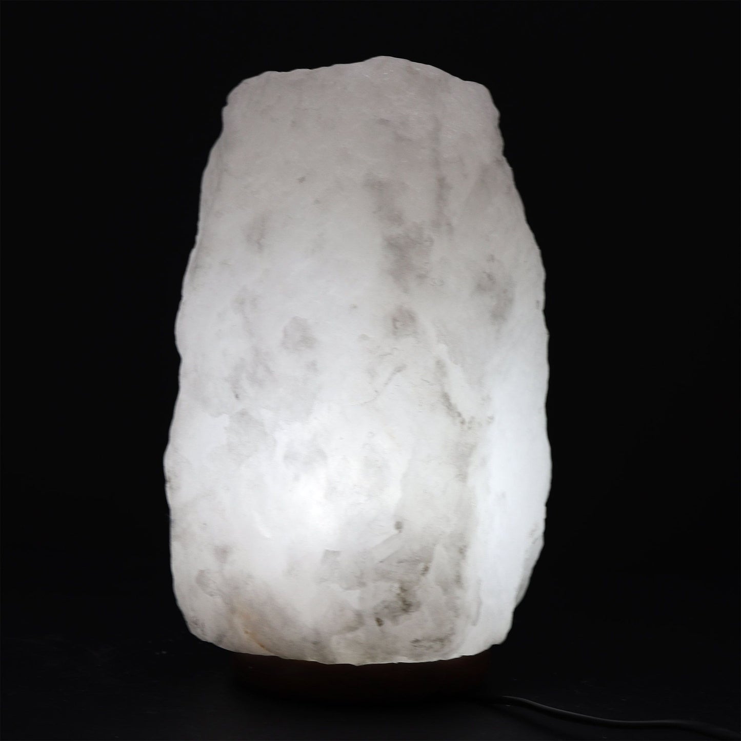 Lampe de sel de roche de l'Himalaya et base : environ 8 à 10 kg