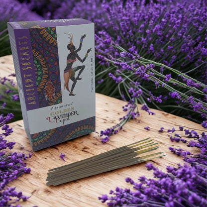 15 g de copal dorado y lavanda
