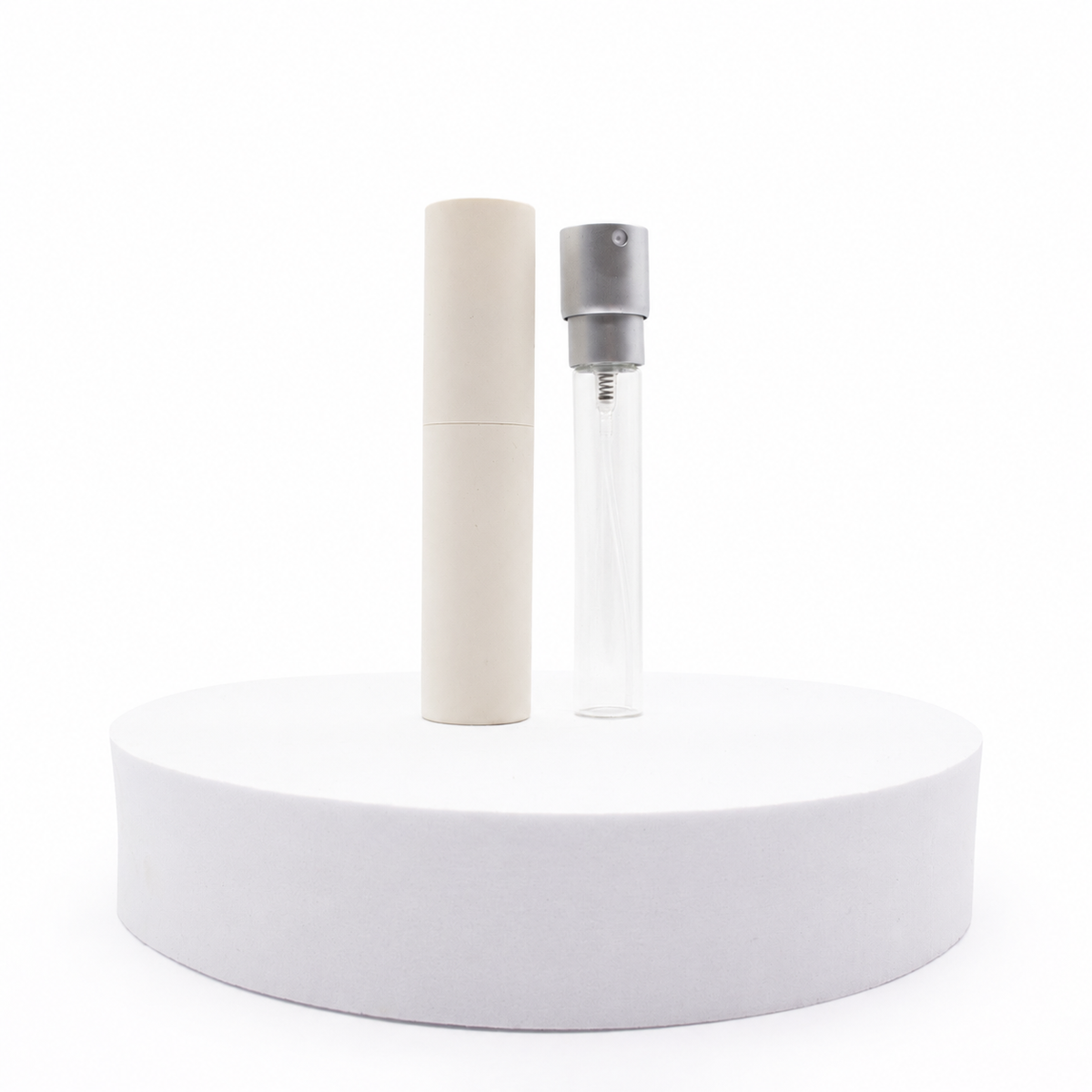 Botella giratoria de perfume - 10 ml - crema