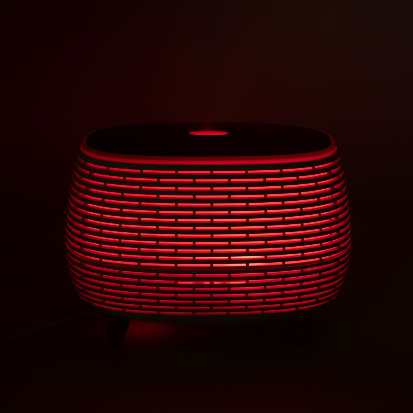 Aromaterapia Futurista con estrías - USB - Cambio de color - Control remoto