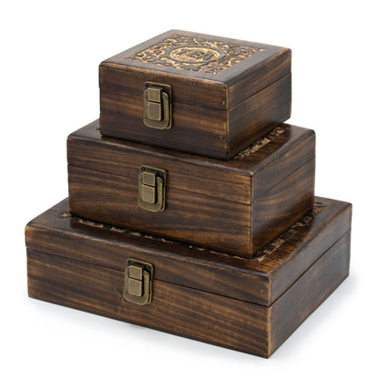 Caja de Té Tallada (12 compartimentos)