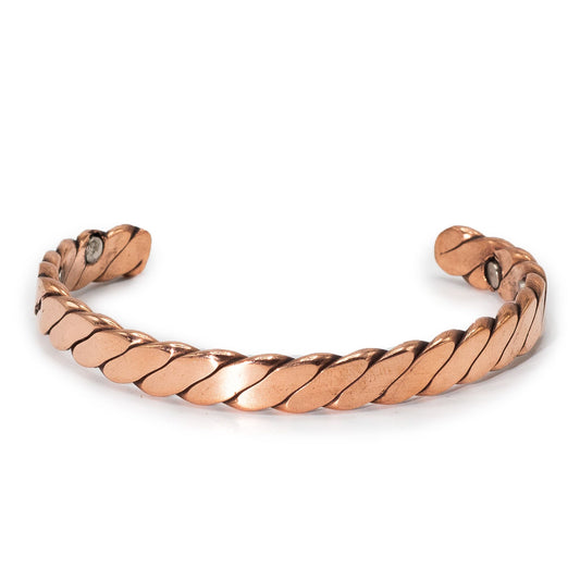 Herrenarmbänder aus massivem Kupfer mit Magneten (sortiert)