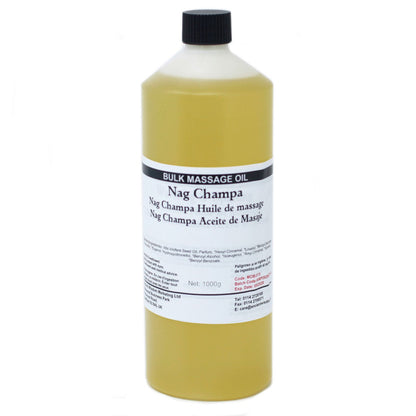 Aceite de Masaje 1kg Nag Champa Aromaterapia