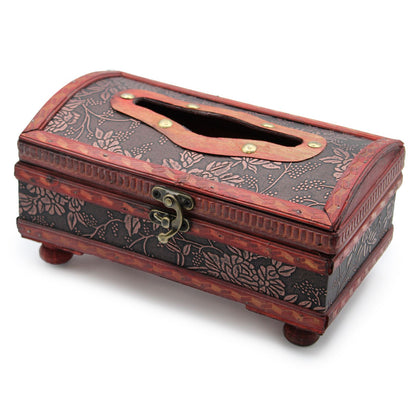 Caja de pañuelos Classic Glamour con Patas