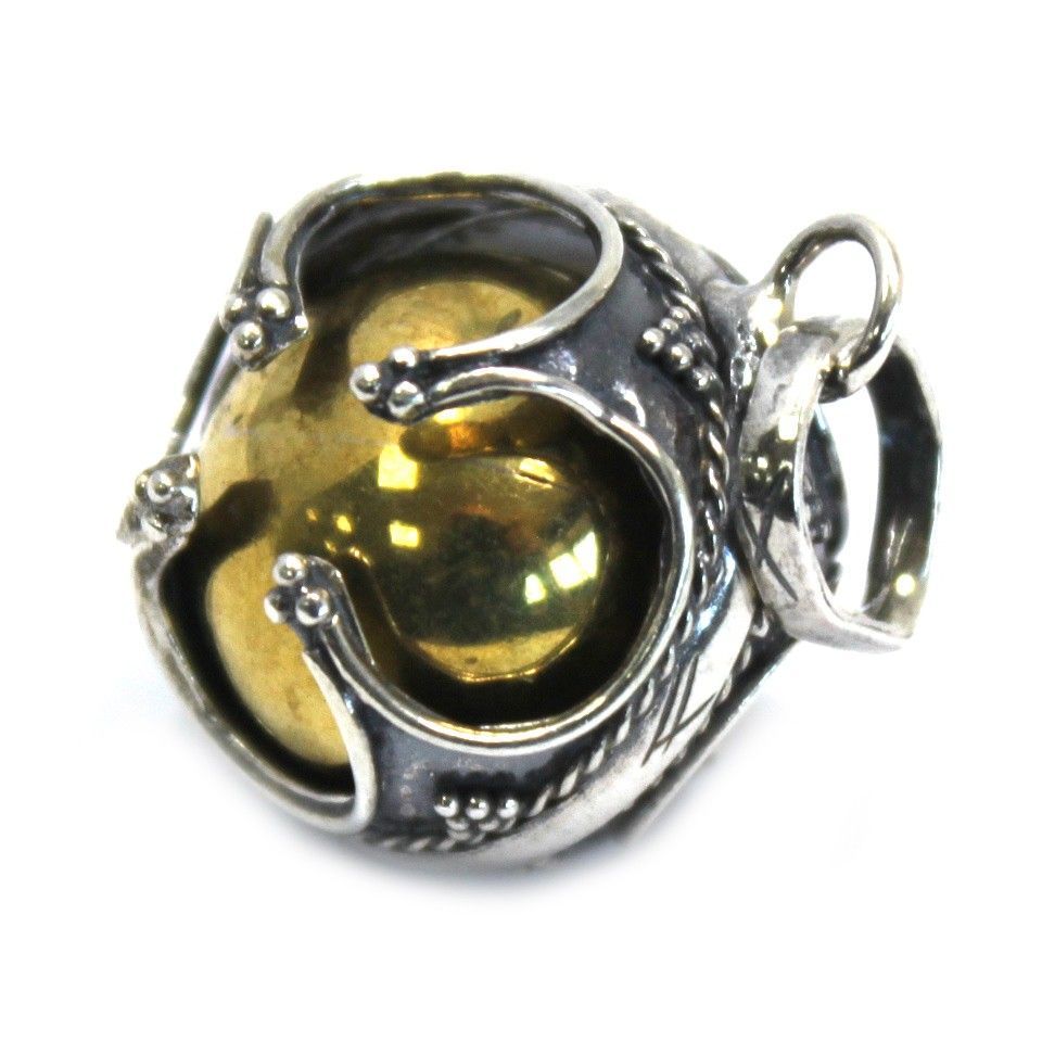 Silberglockenengel - Wohlstand - 16 mm