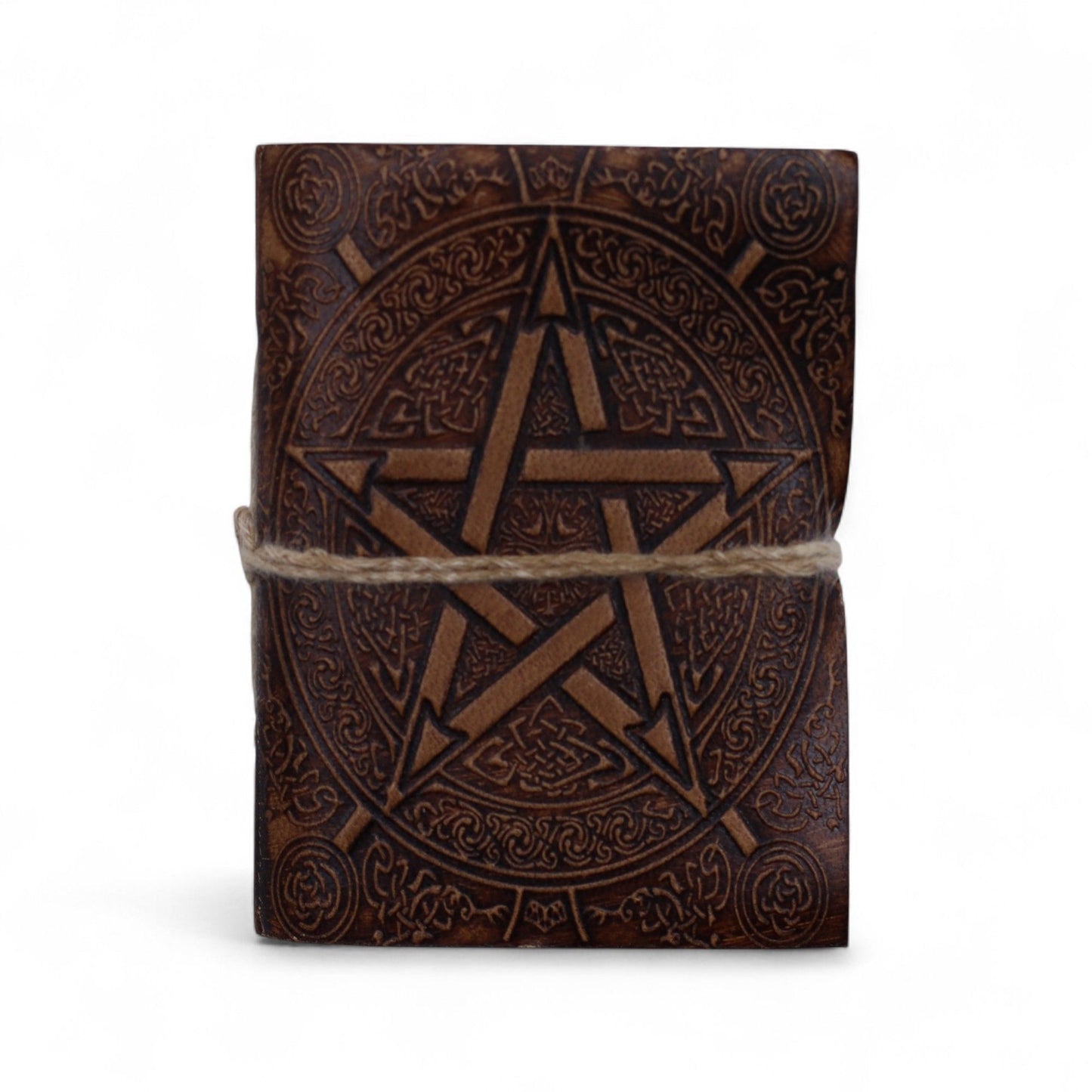 Petits carnets en cuir assortis (4 x 3 pouces) - Vitrine