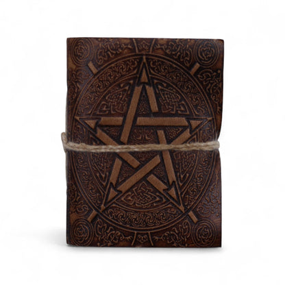 Petits carnets en cuir assortis (4 x 3 pouces) - Vitrine