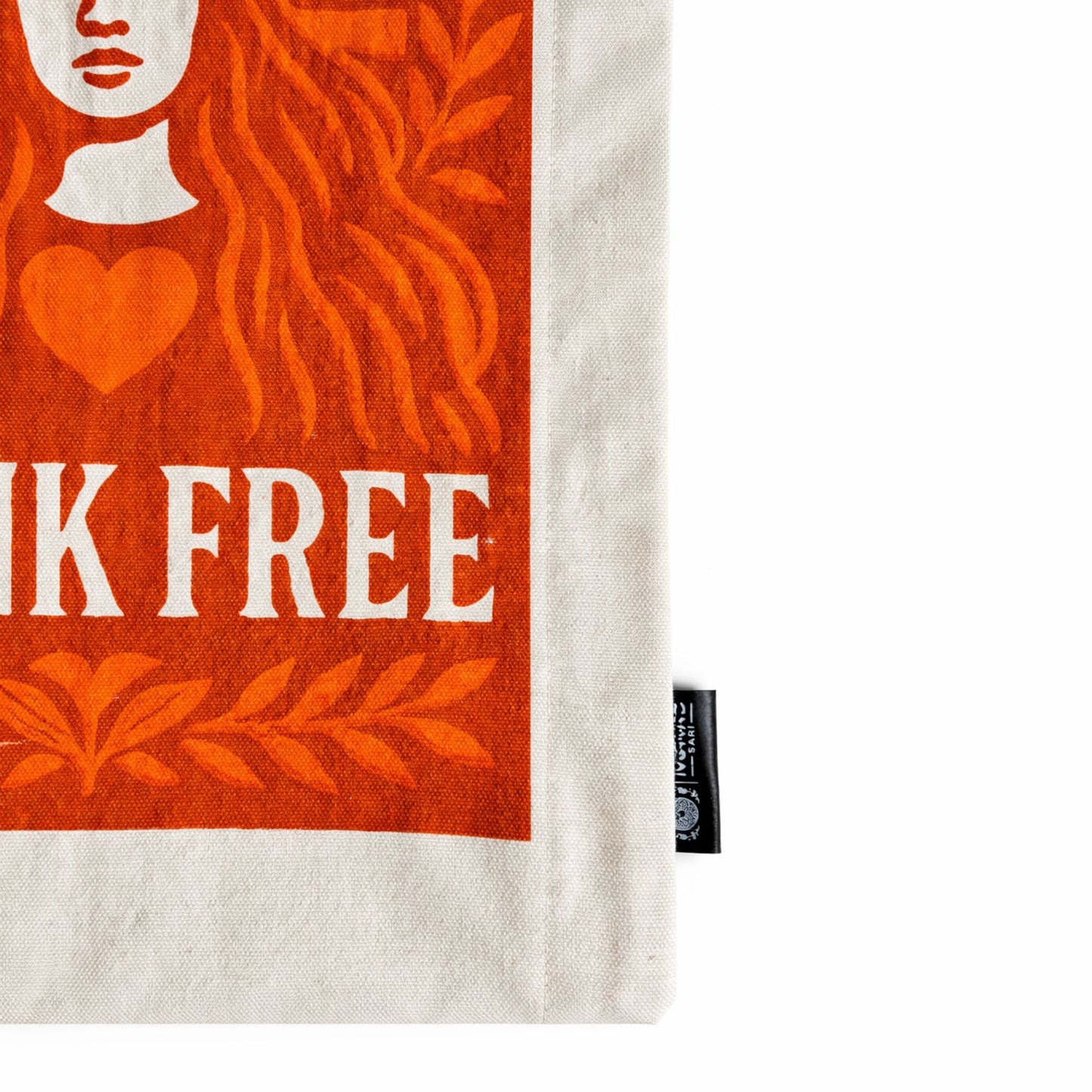 Nomad Sari Iconic Toni Tote Bag - Mantente salvaje - Natural 10oz