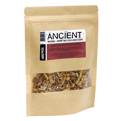 Trozos de Palo Santo Verde 100g