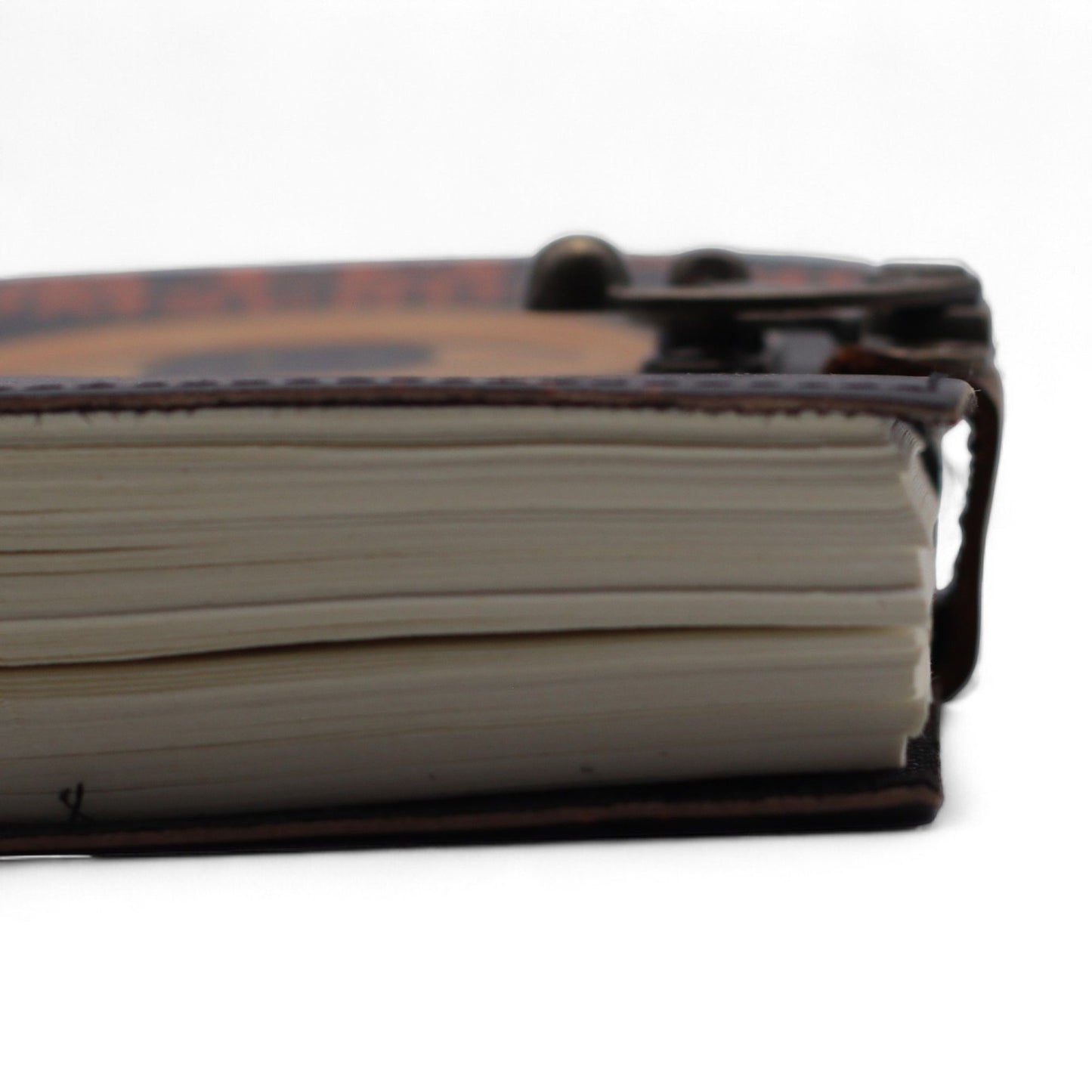 Carnets imprimés en cuir (7 x 5 pouces) - Stop Doom Scrolling - 200 pages papier ordinaire
