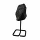Muestra mineral en soporte metálico - Turmalina negra