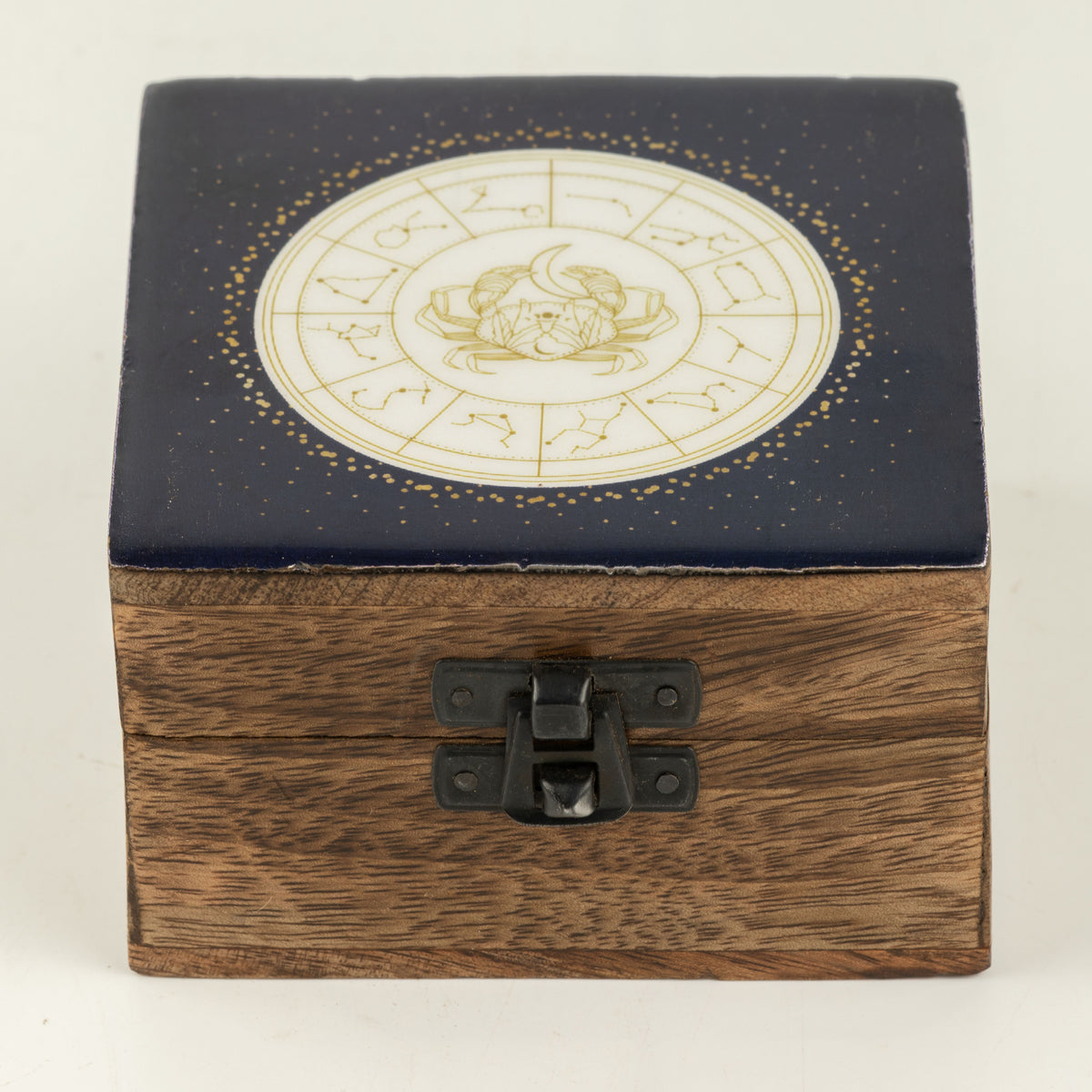 Pequeña caja esmaltada - Cáncer
