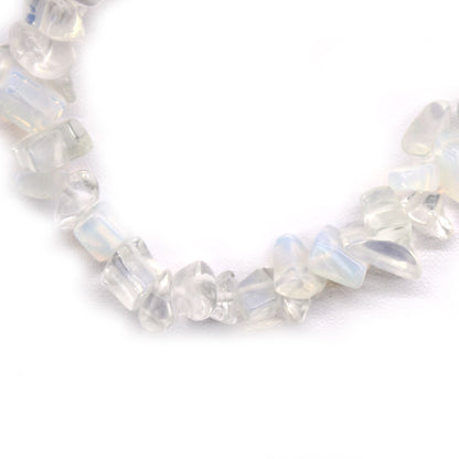 Bracelet en fragments de pierres précieuses - Opalite