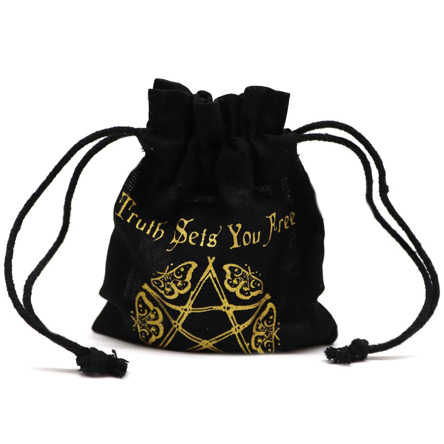 Sacs ésotériques - Noir et Or 3 modèles - 10 x 12 cm