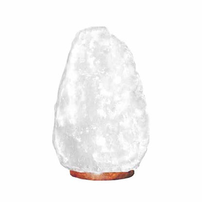 Lampe de sel de roche de l'Himalaya et base : environ 8 à 10 kg