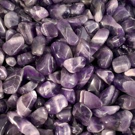 24 x gebänderter Amethyst M (Klasse B)