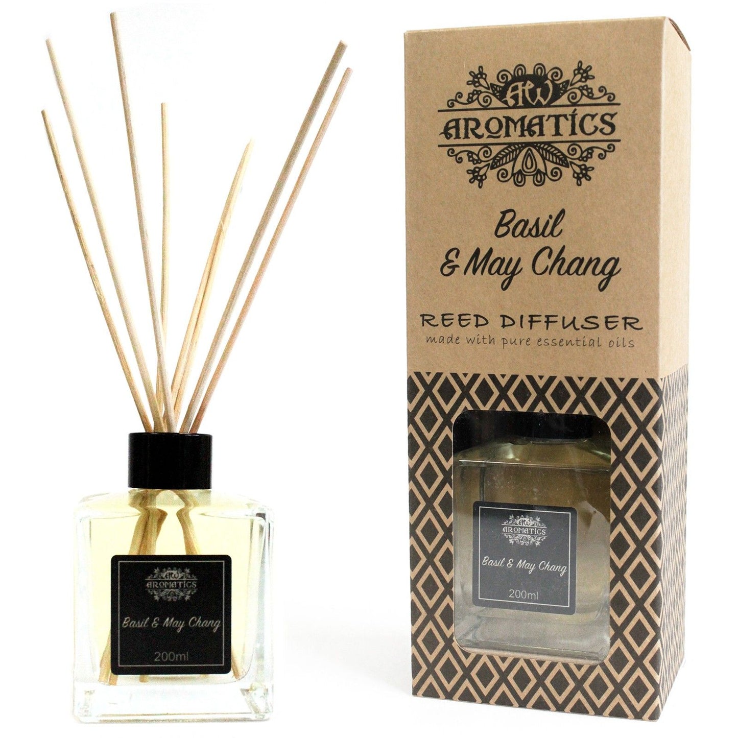 Difusor de Varillas Albahaca y May Chang