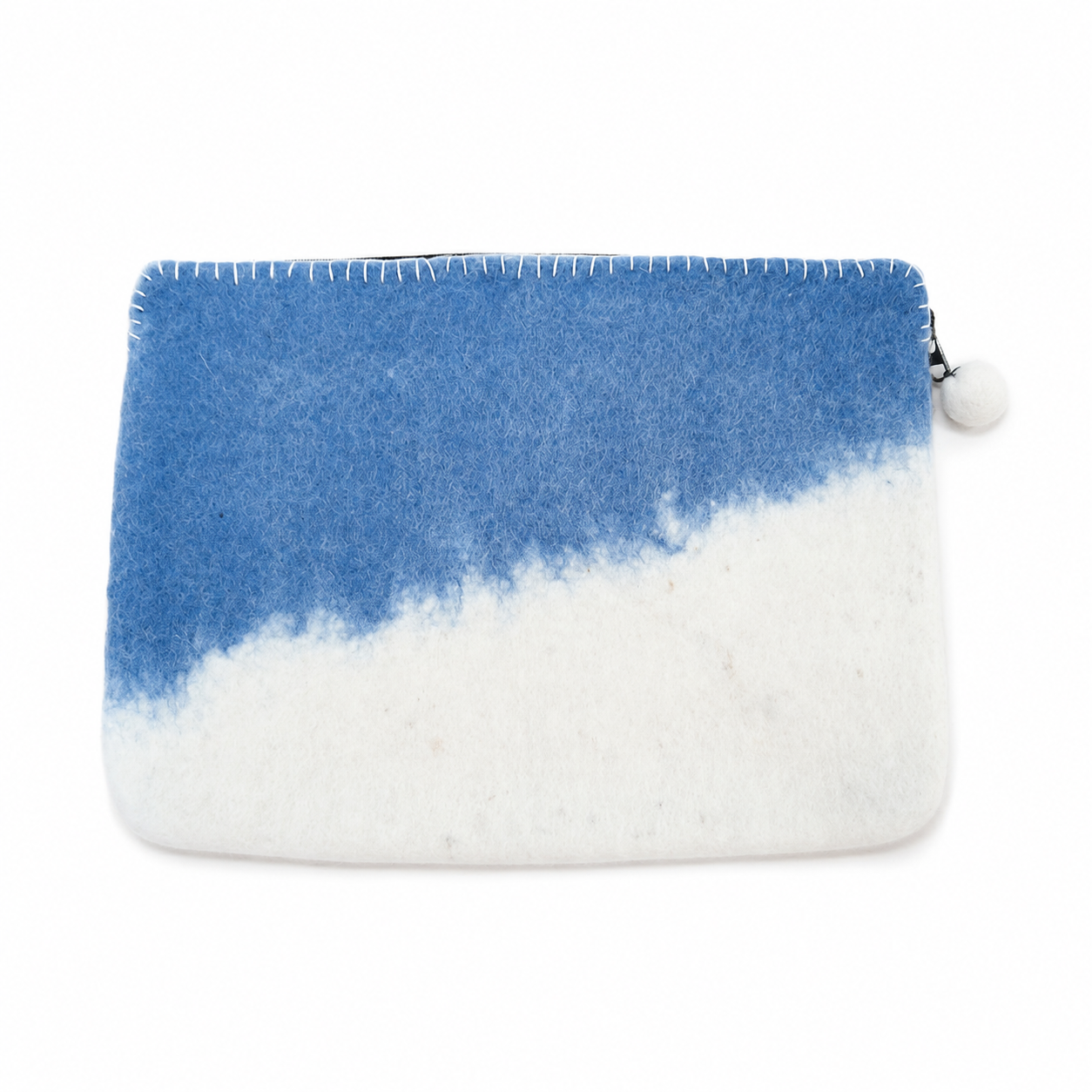 Funda de fieltro para portátil (hasta 14")  - Horizonte Azul