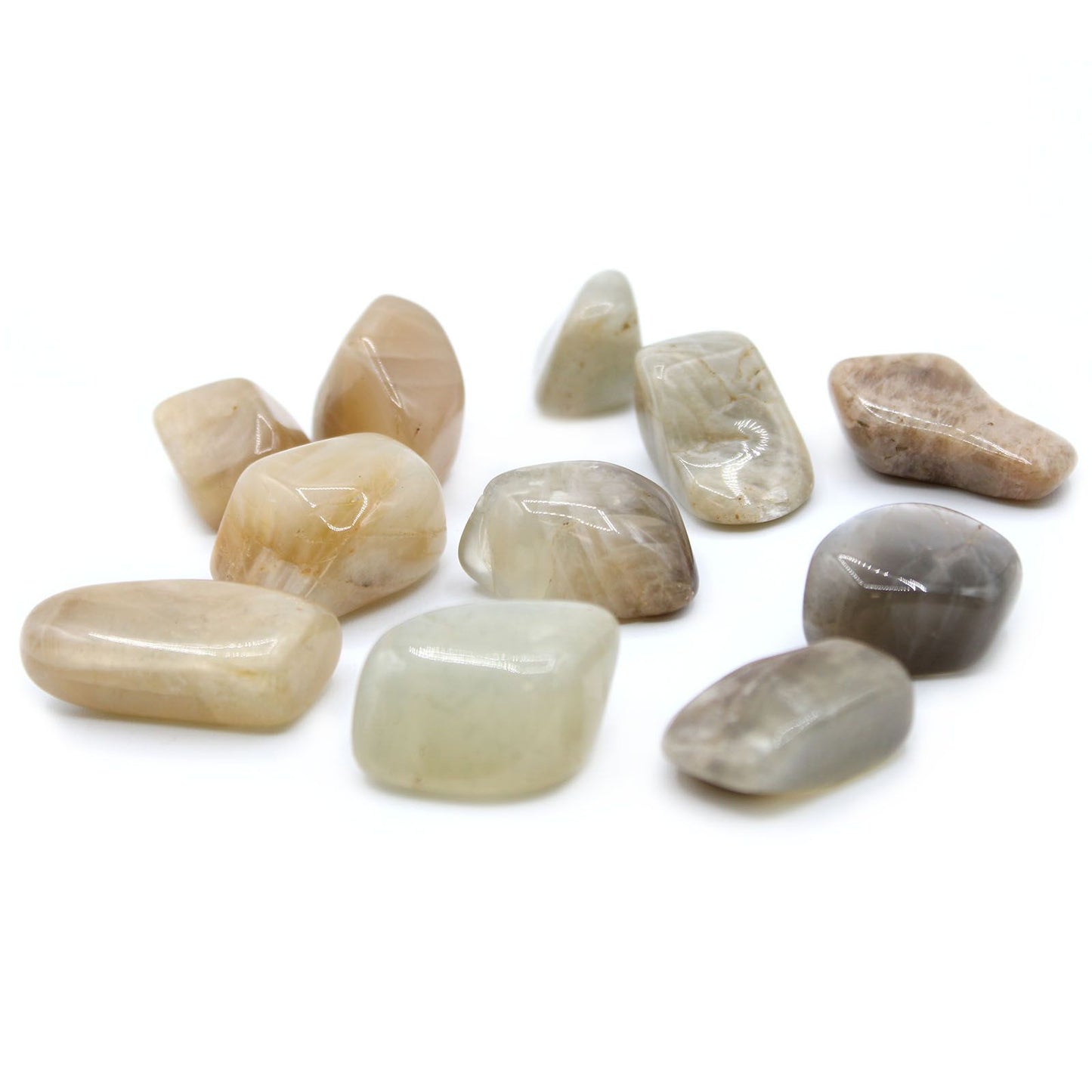 24 x L Tumble Stones - Piedra de Luna