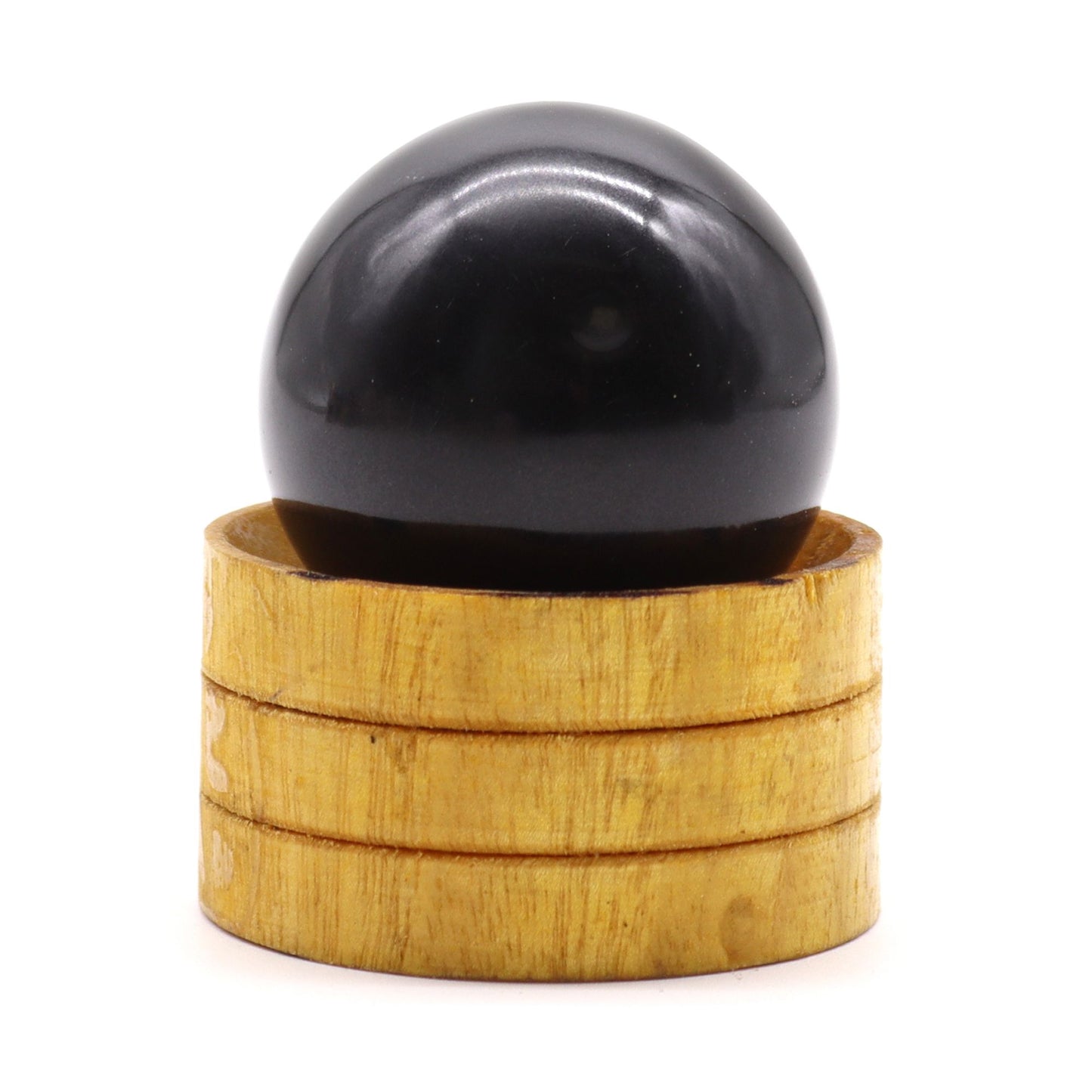 Sphère de cristal de tourmaline de 40 mm avec support