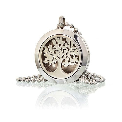 Collar Difusor Aromaterapia Árbol Vida 25mm