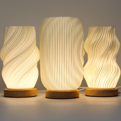 New Wave Lampe - USB (C) - 3 Einstellungen - Twisted Star