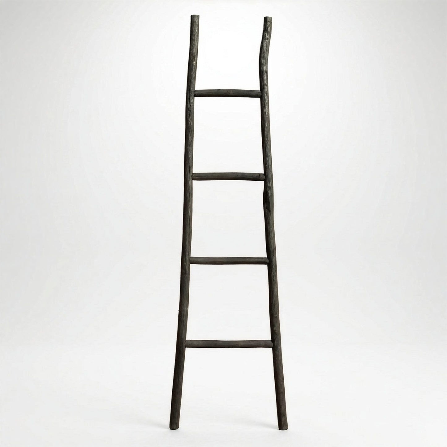 Gran escalera de madera Kemu - 1,5 m - Negro - Estilo japonés