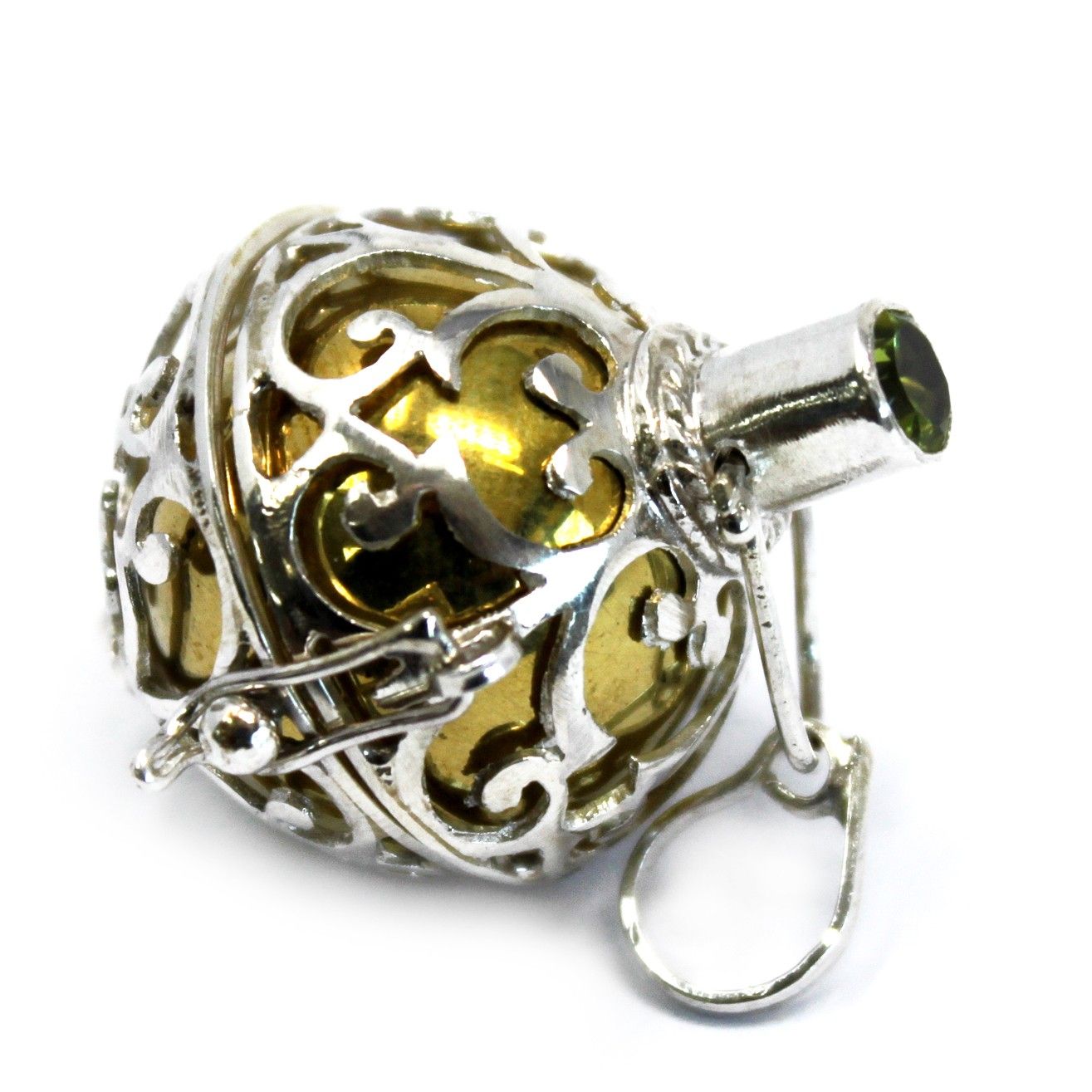 Silberne Engelsglocke - Heilung - 23mm