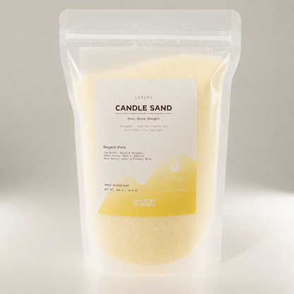 Vela perfumada Arena - Crema - Regent Polo - 300 g