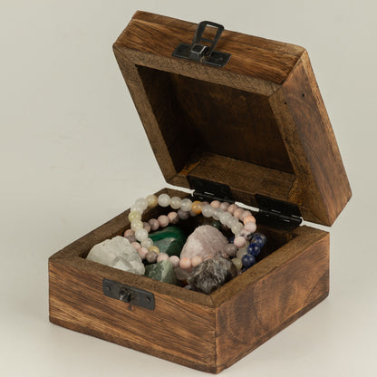 Pequeña caja esmaltada - Libra