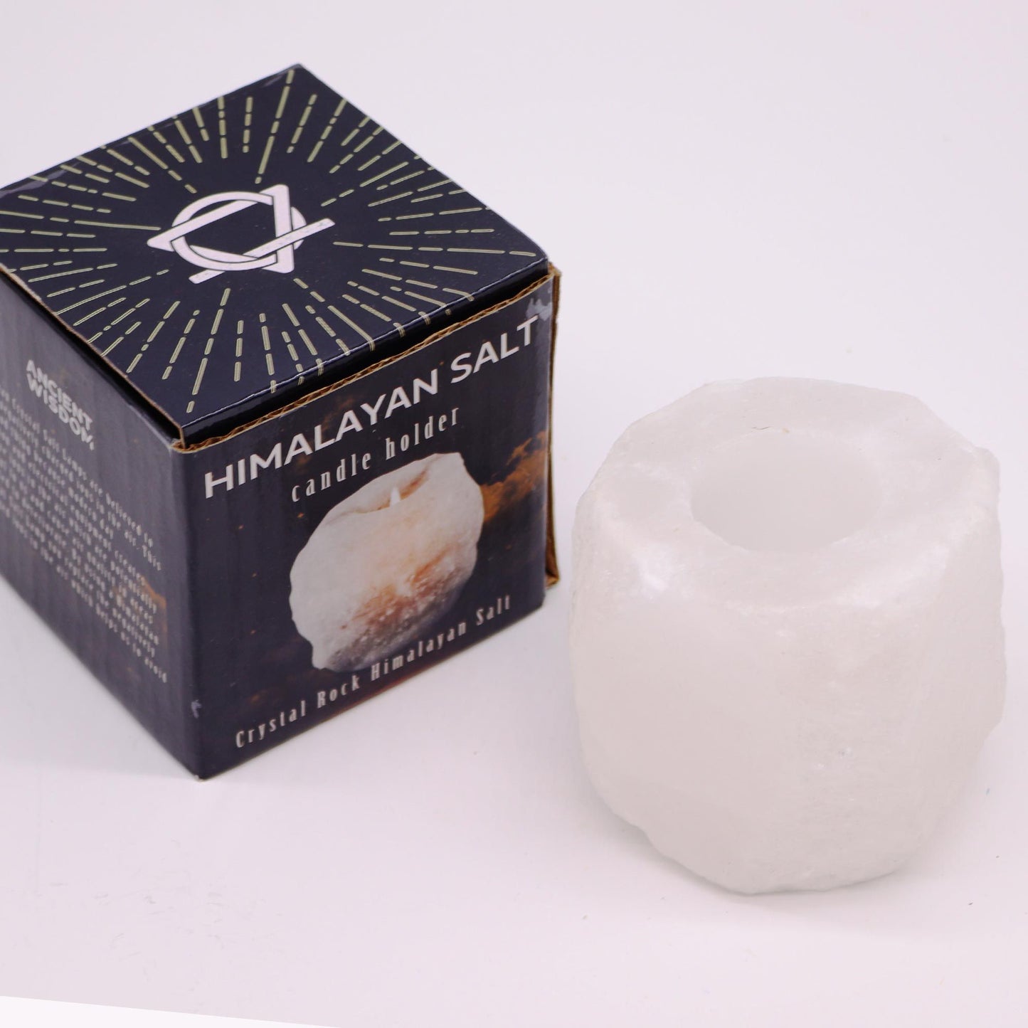 Bougeoirs en sel de l'Himalaya 600-800 g